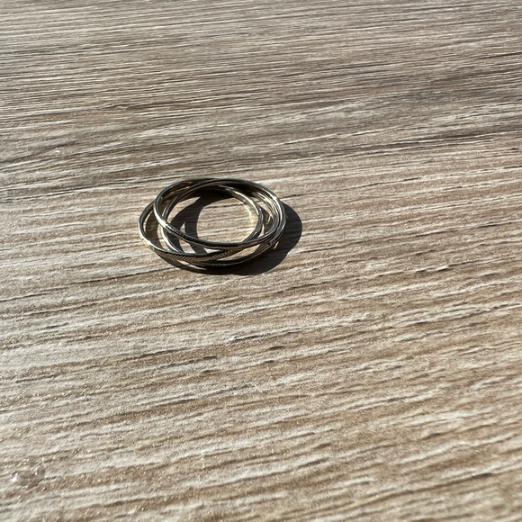 INTER-TWINED RING (3 RINGS IN ONE) - Picture 2 of 3
